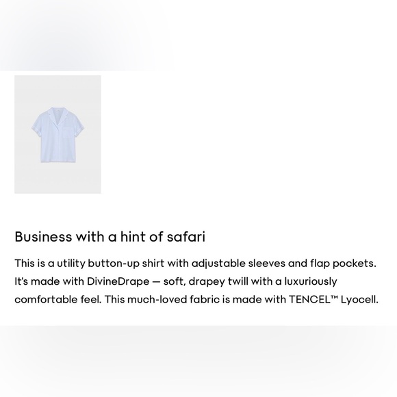 BNWT Babaton Reporter Shirt - Picture 2 of 9